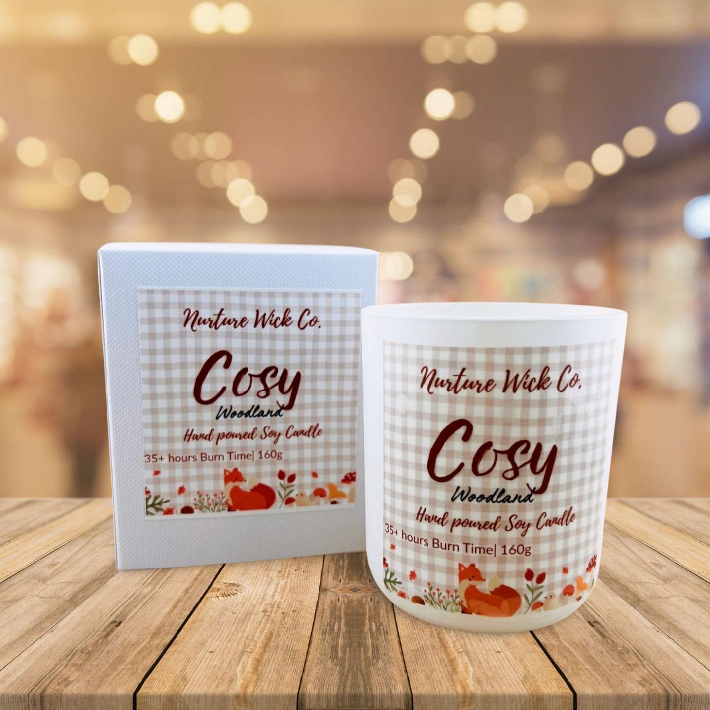 Soy Wax Candle Cosy Woodland