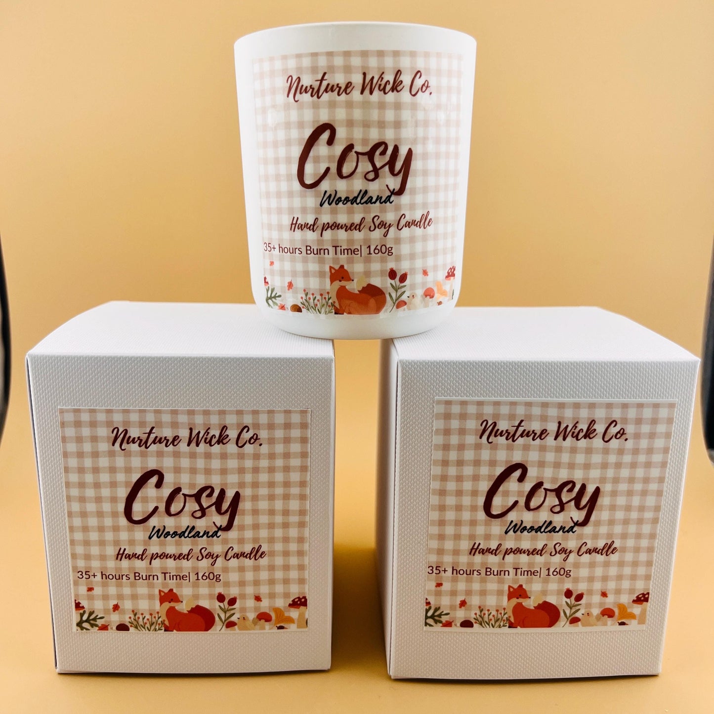 Soy Wax Candle Cosy Woodland