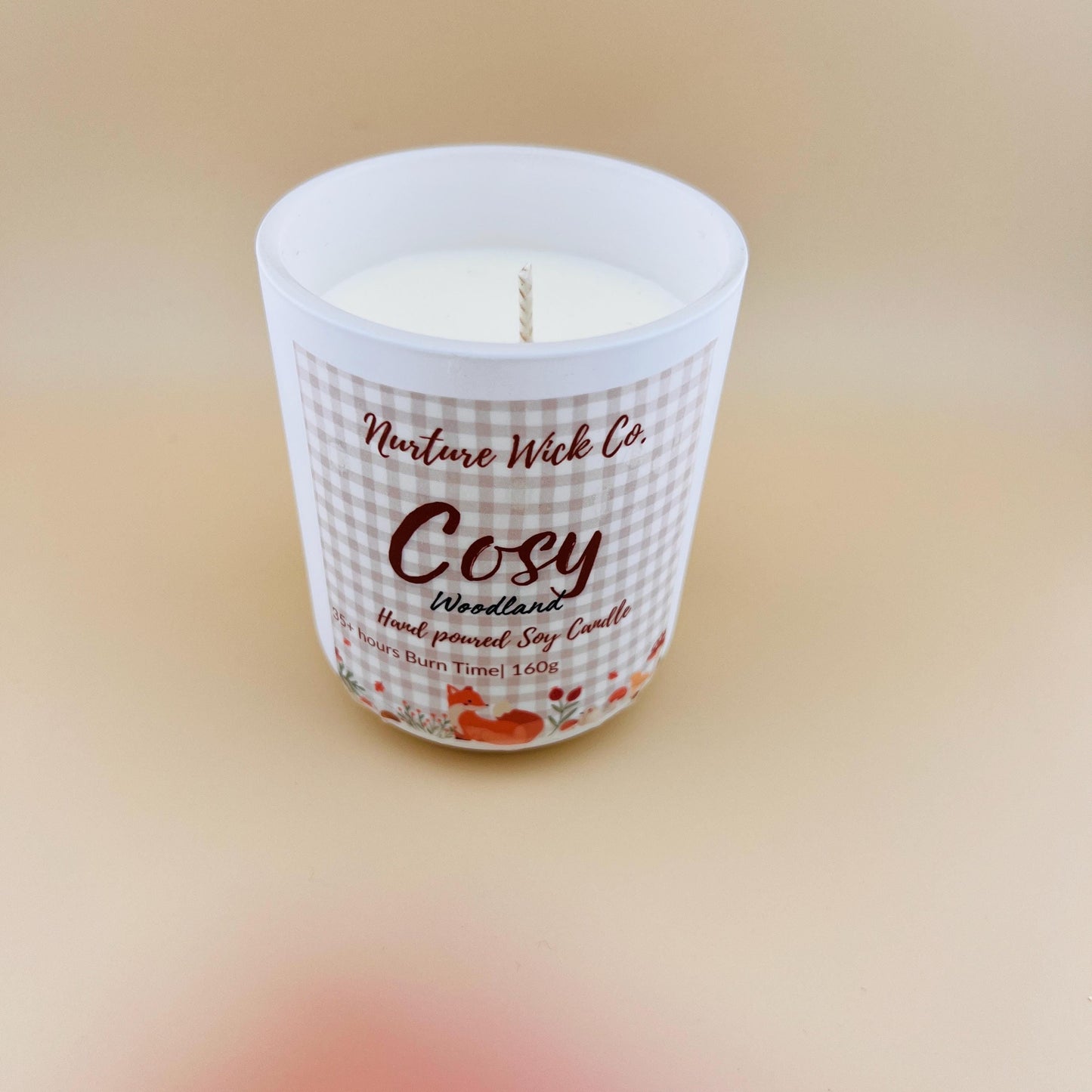 Soy Wax Candle Cosy Woodland