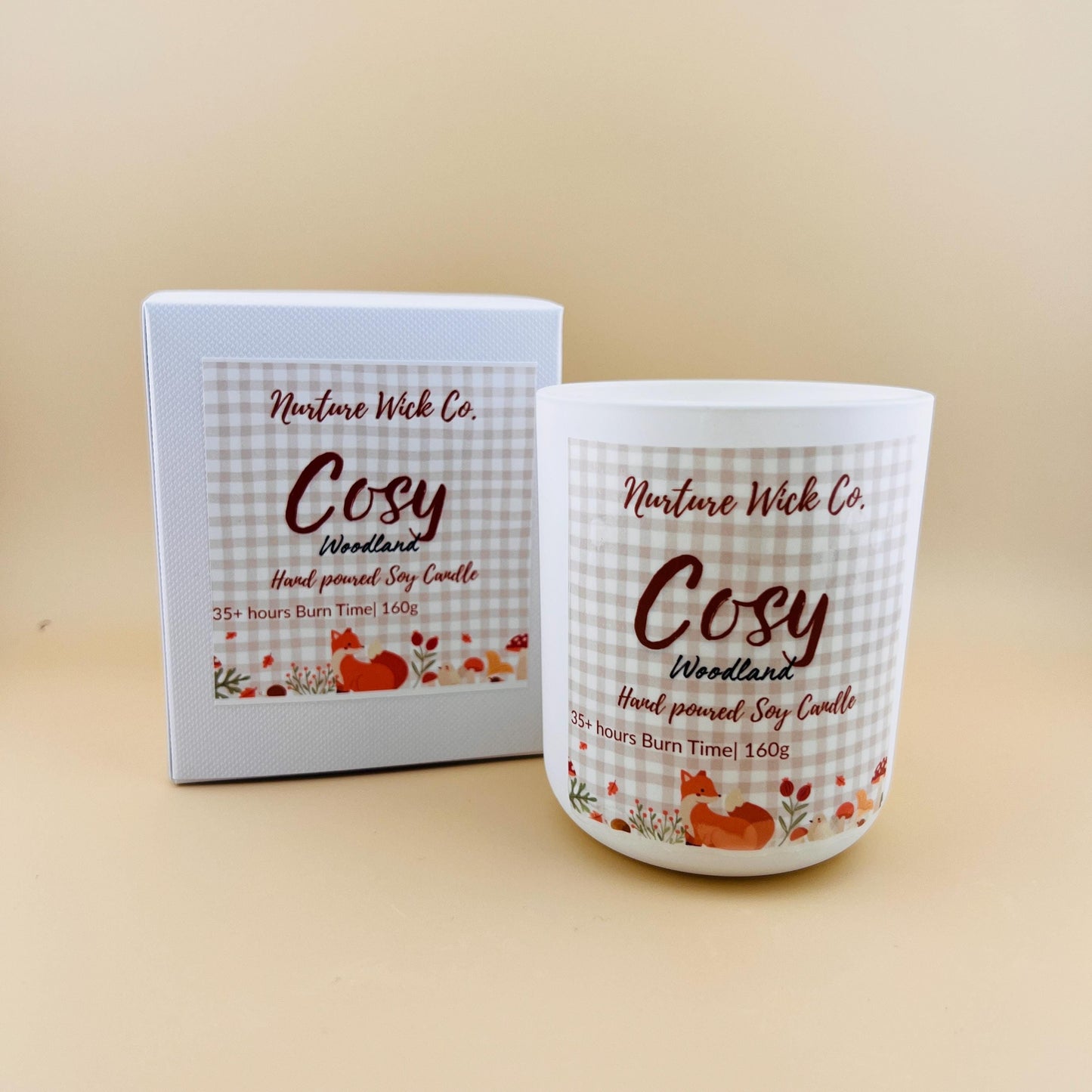 Soy Wax Candle Cosy Woodland