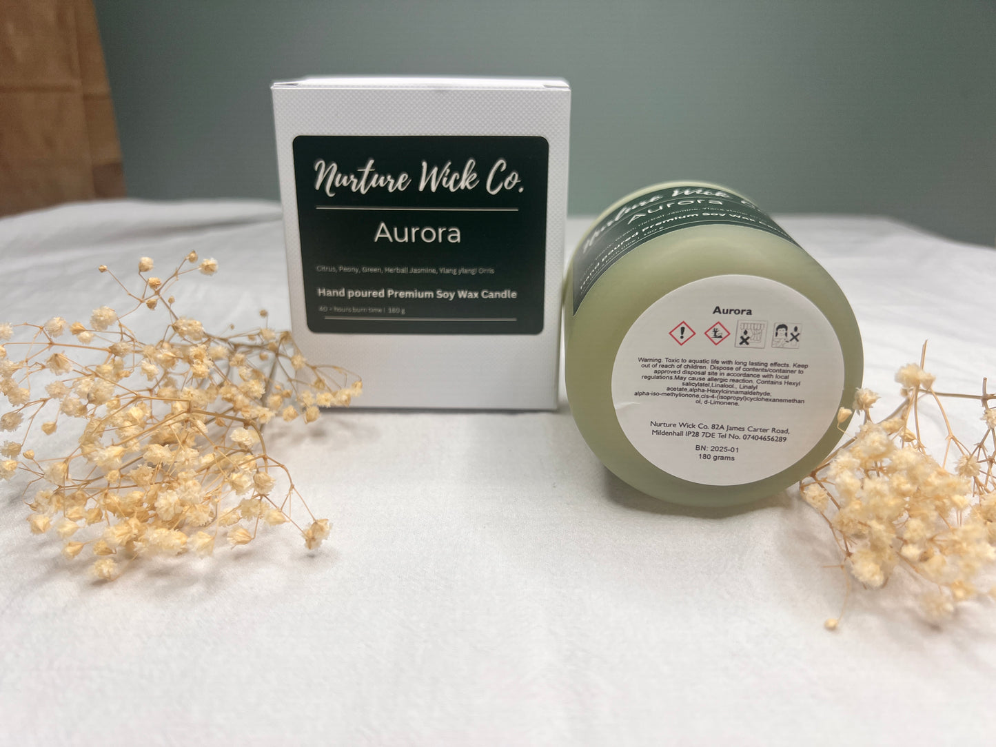 Soy Wax Candle Aurora