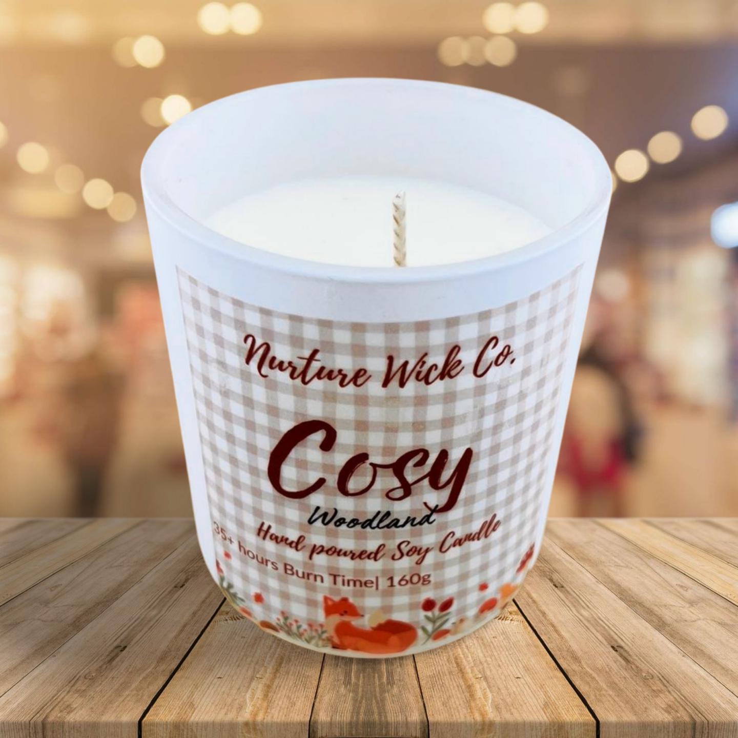 Soy Wax Candle Cosy Woodland
