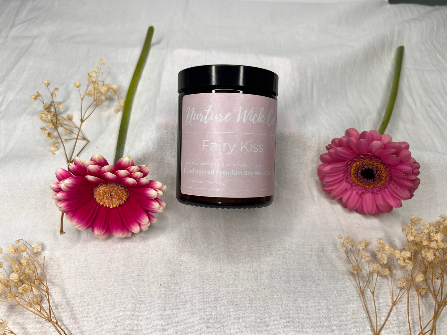 Soy Wax Candle Fairy Kiss