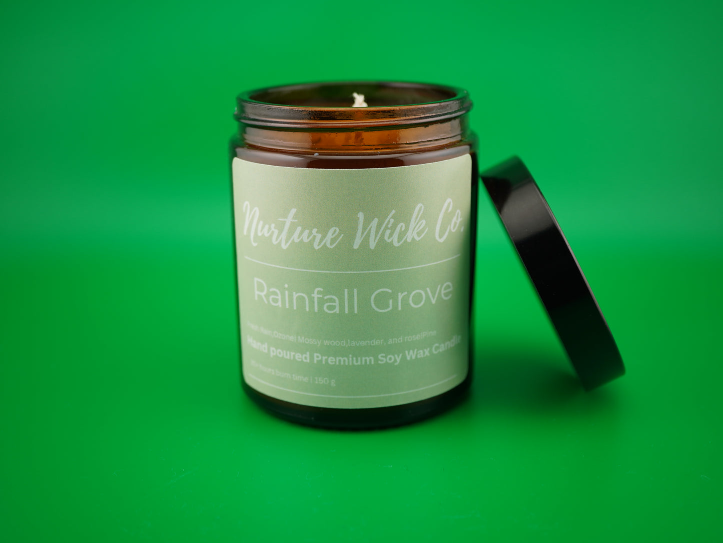 Soy Wax Candle Rainfall Grove
