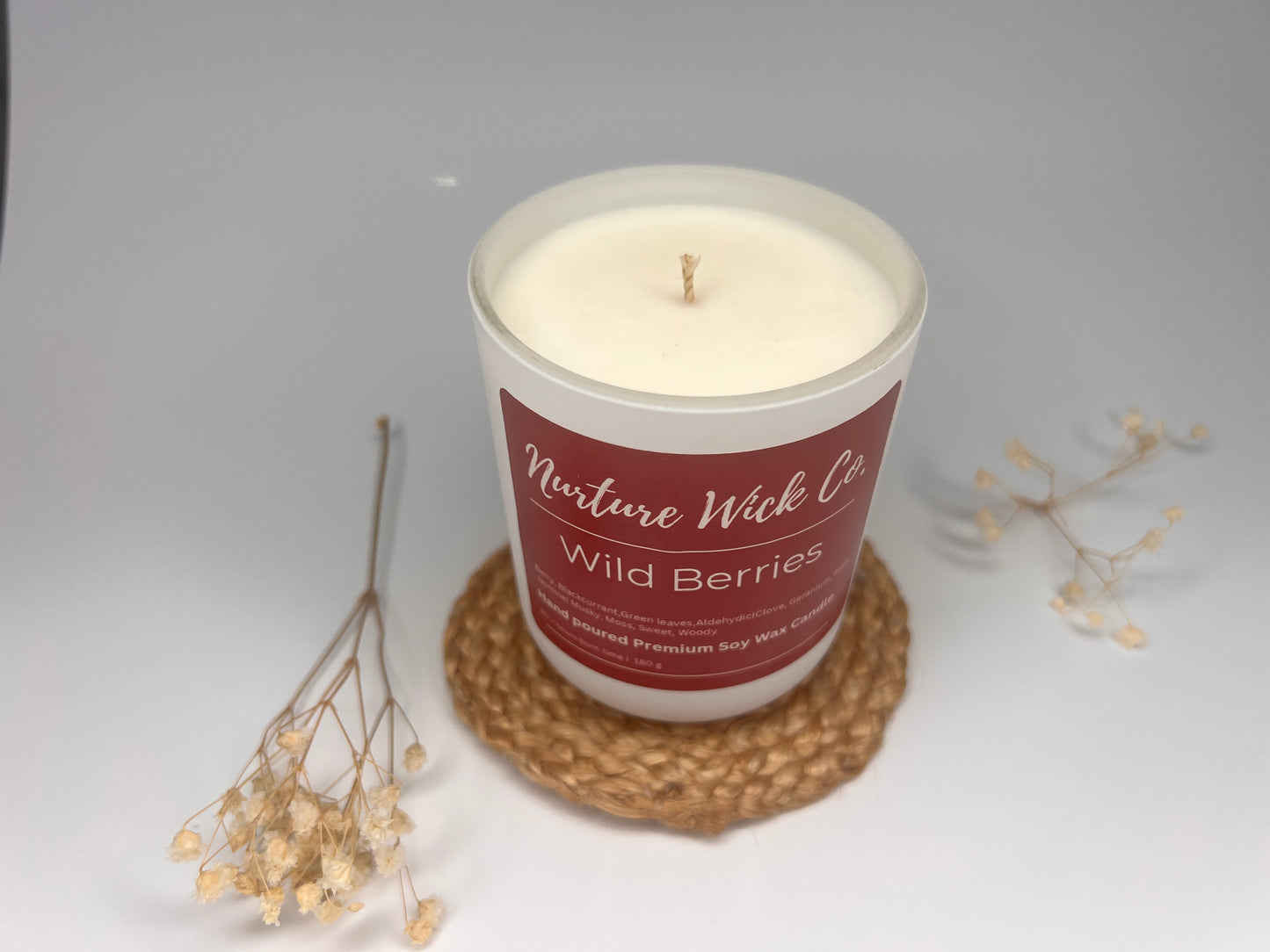 Soy Wax Candle Wild Berries